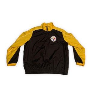 Pittsburgh Steelers Jacket Windbreaker NFL Large